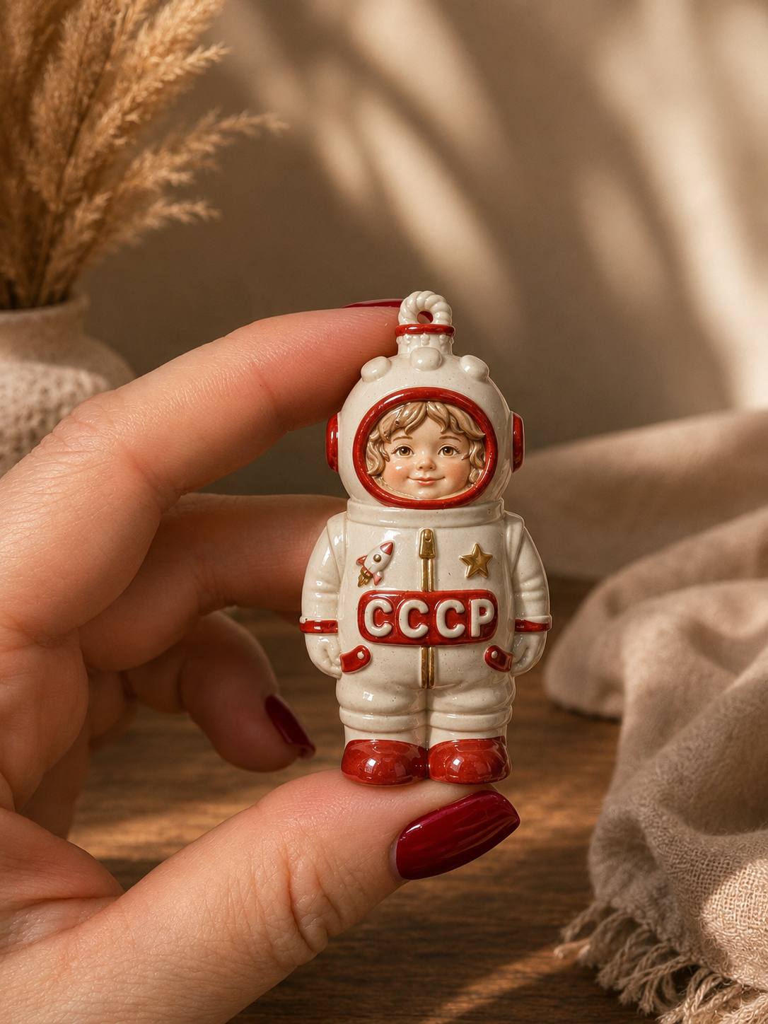 Форма «Космонавт Вовочка Новогодняя Игрушка»
